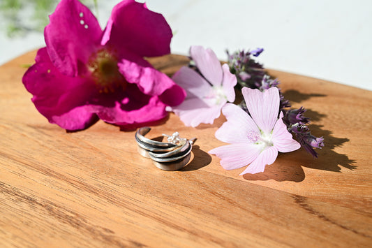 Botanic Garden Earrings in Silver