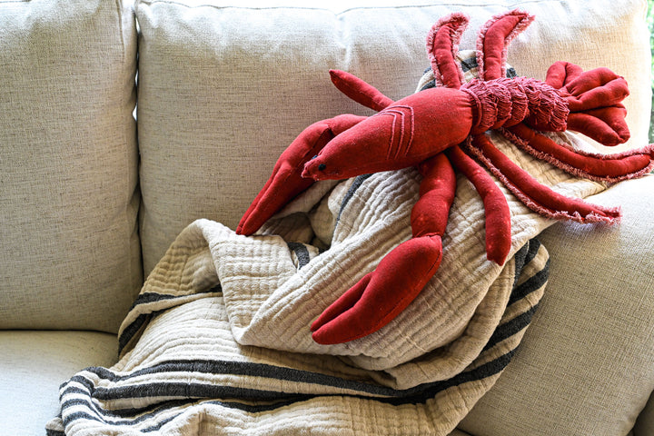 Lobster Shaped Pillow