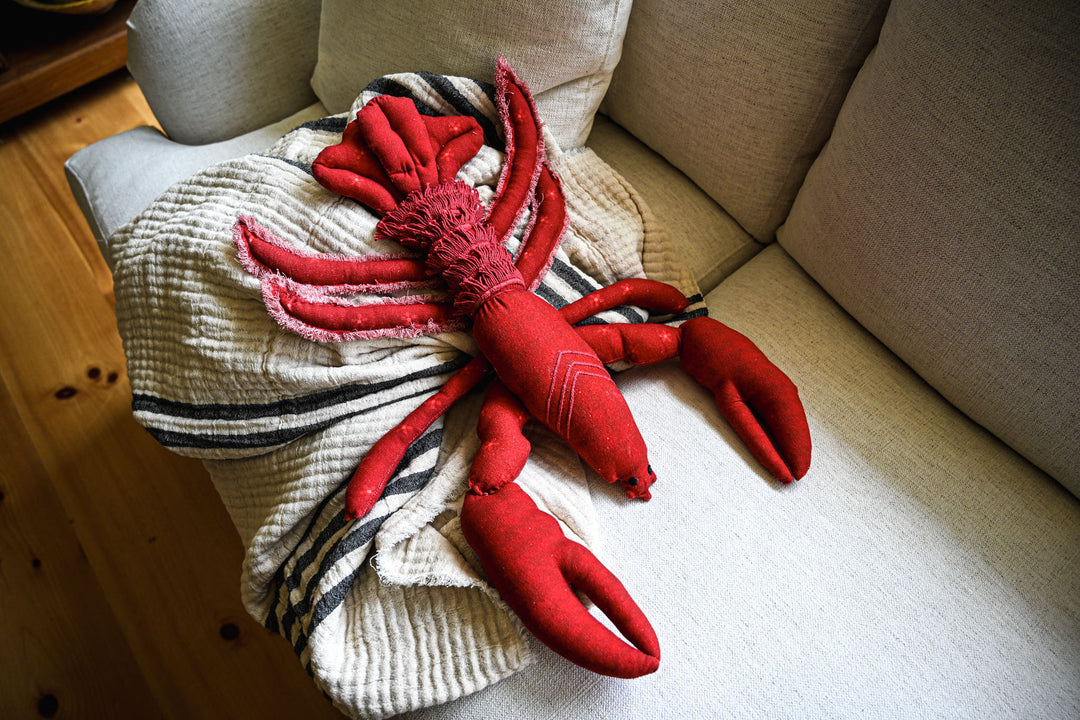 Lobster Shaped Pillow