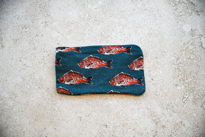 Lined Fabric Pouch
