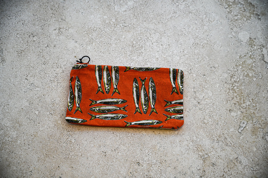 Lined Fabric Pouch